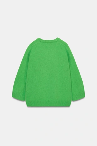 Свитер из 100% шерсти с рукавами «молоток»- Заказать в России