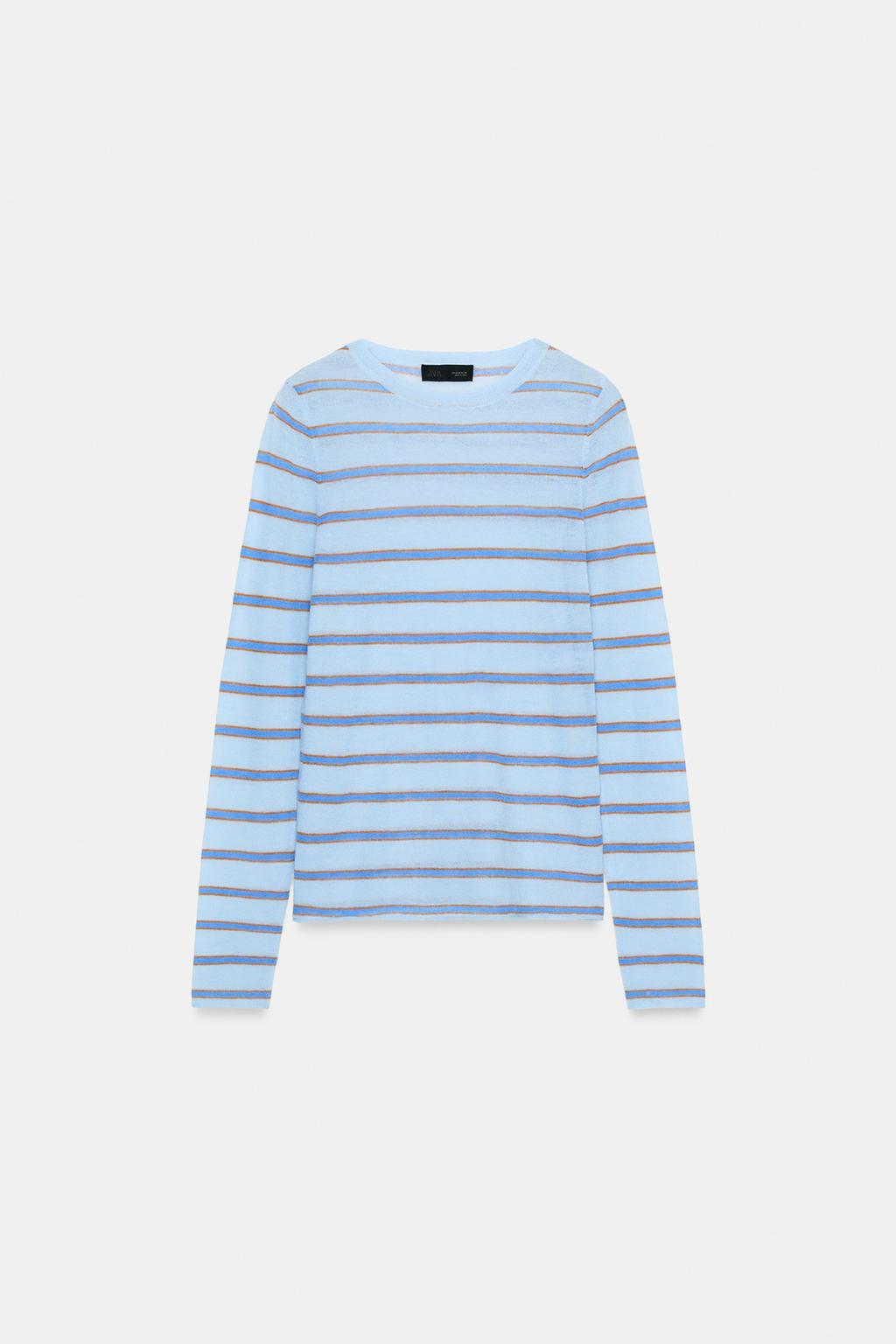 СВИТЕР В ПОЛОСКУ ИЗ ШЕРСТИ