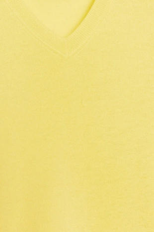 Свитер из 100% шерсти с короткими рукавами- Заказать в России