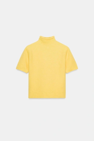 Джерси с коротким рукавом из мягкого трикотажа