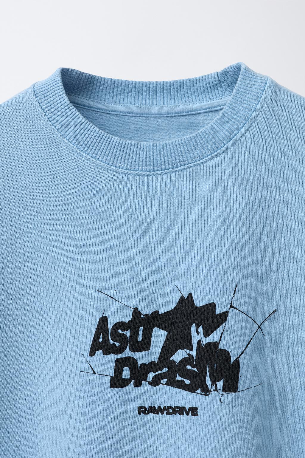 ТОЛСТОВКА С ТЕКСТОВЫМ ПРИНТОМ