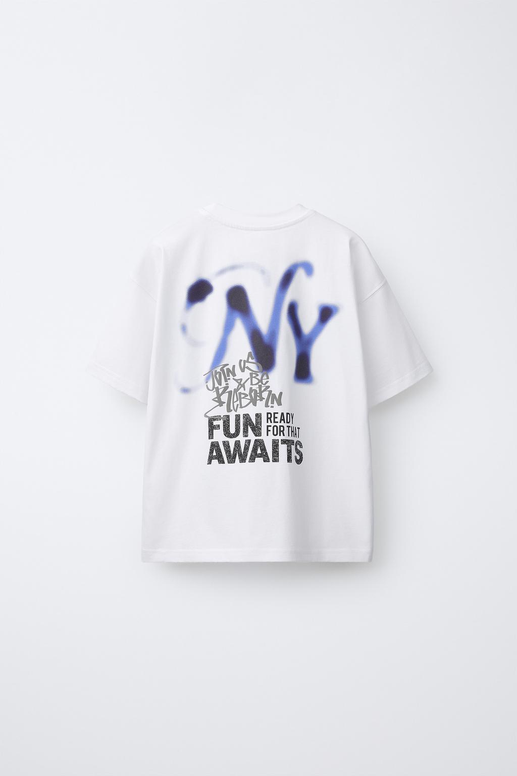 ФУТБОЛКА С ГОРОДСКИМ ПРИНТОМ