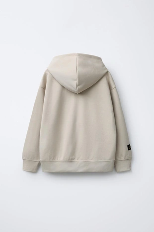 Худи в стиле преппи из ткани интерлок- Заказать в России