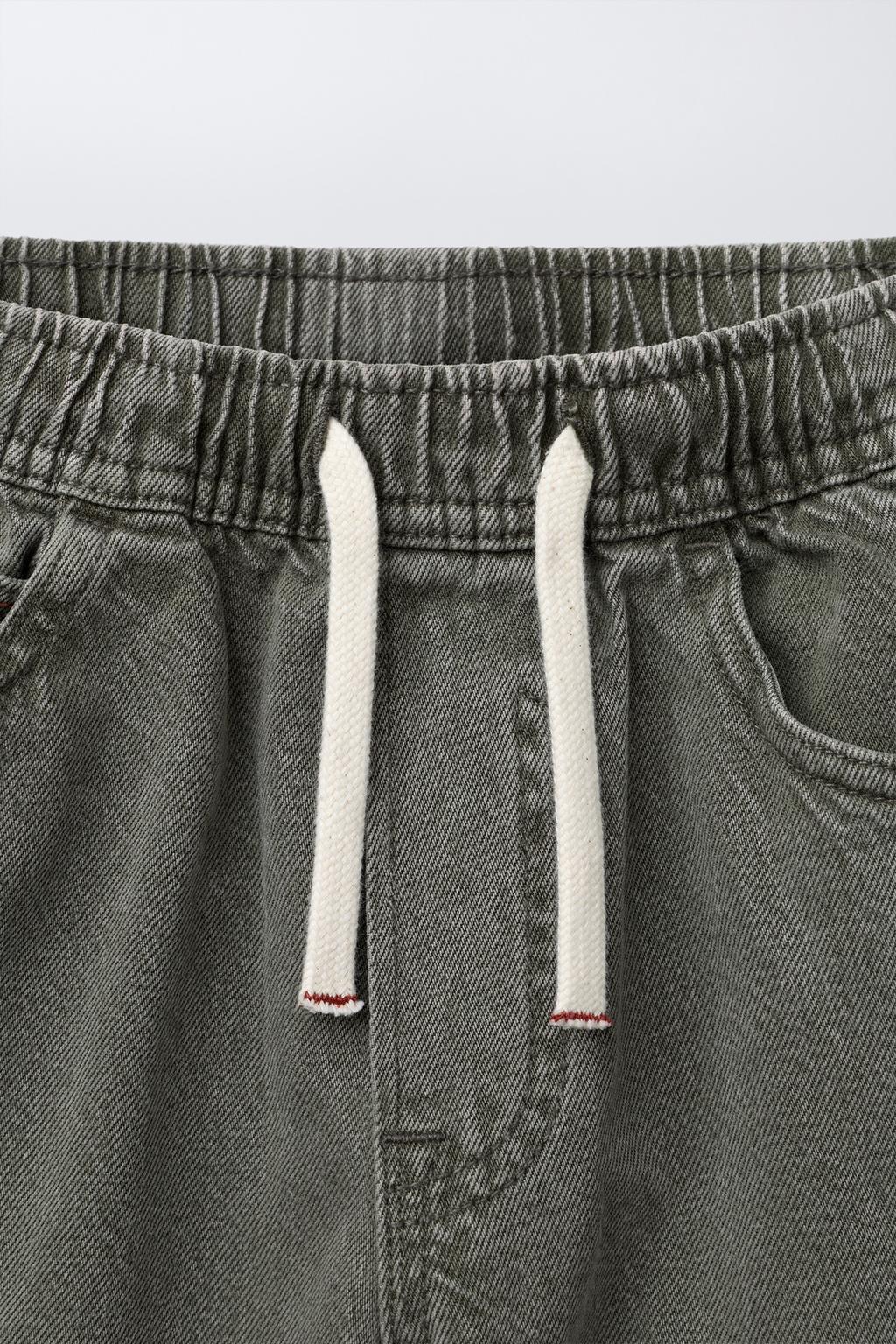 БРЮКИ BAGGY ИЗ САРЖИ