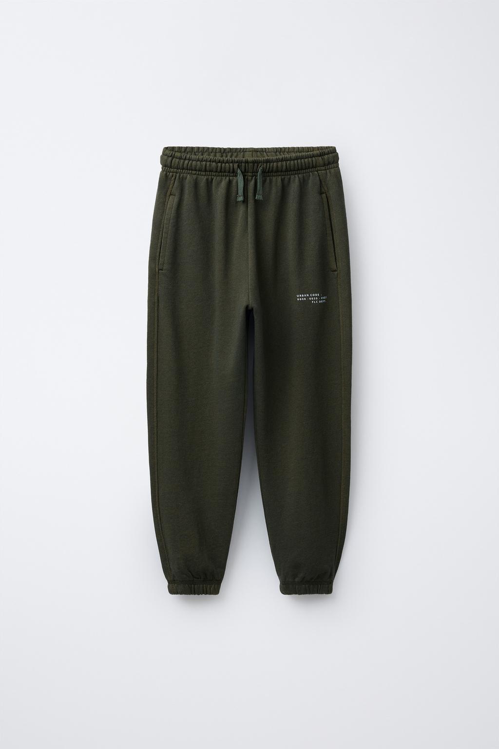 БРЮКИ-ДЖОГГЕРЫ ИЗ МЯГКОЙ ТКАНИ GARMENT DYE