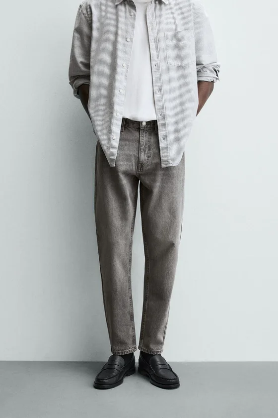 ДЖИНСЫ  TAPERED FIT
