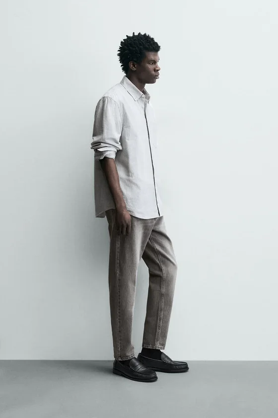 ДЖИНСЫ  TAPERED FIT