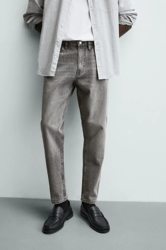 ДЖИНСЫ  TAPERED FIT