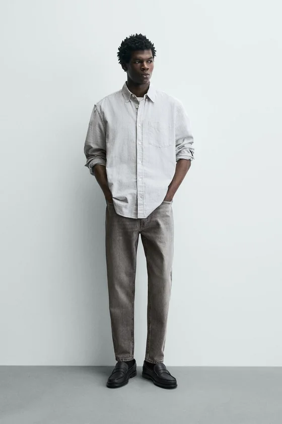 ДЖИНСЫ  TAPERED FIT