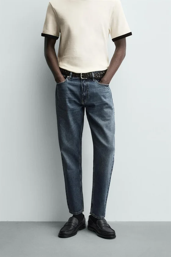 ДЖИНСЫ  TAPERED FIT