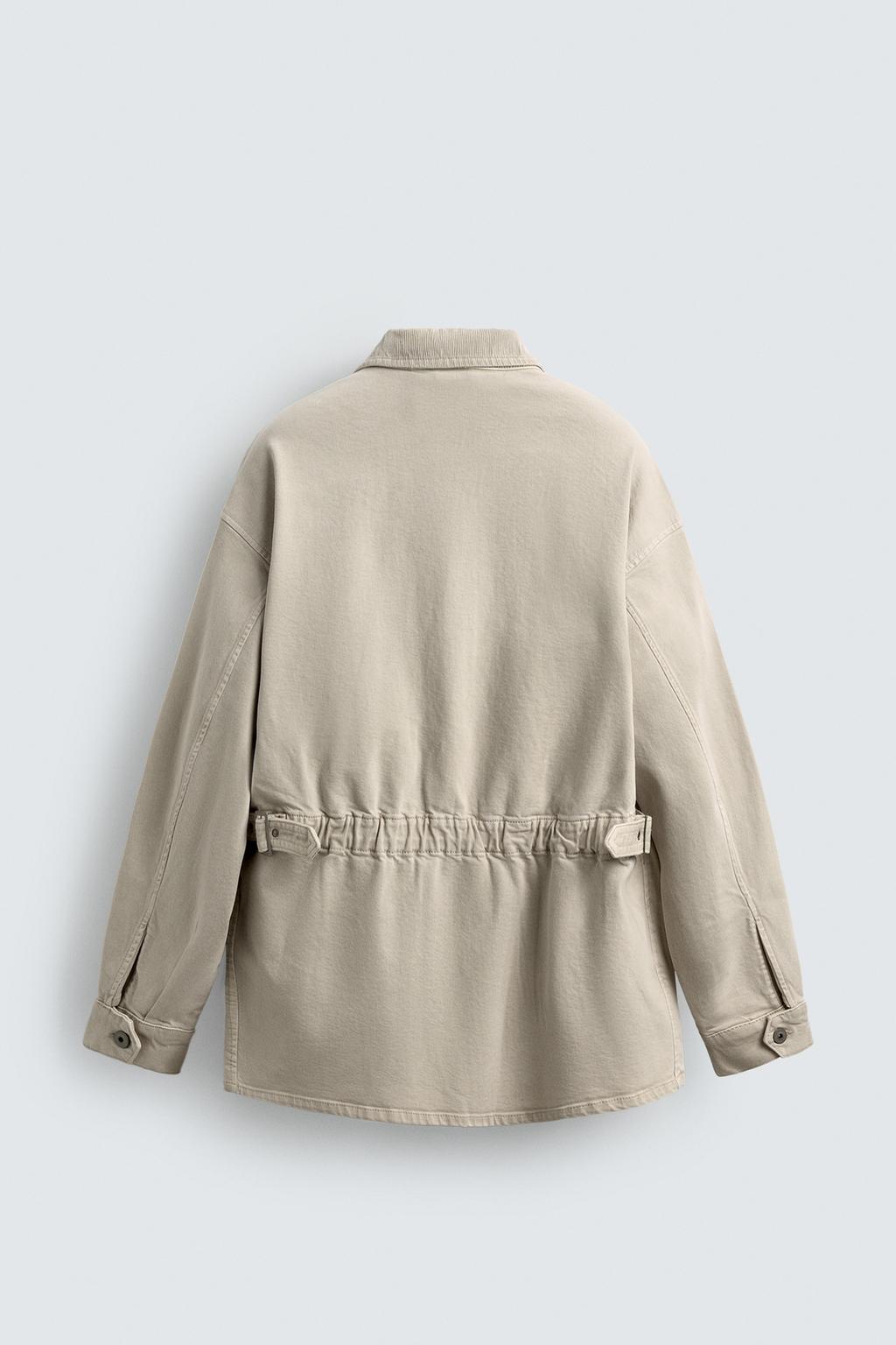 ДЖИНСОВАЯ КУРТКА С КАРМАНАМИ