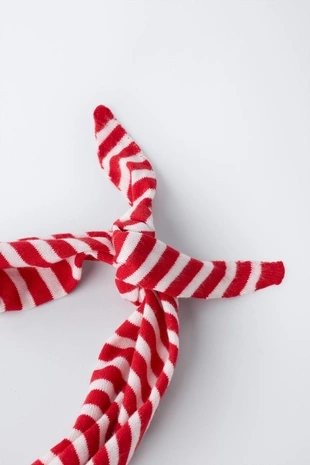 Треугольный платок с полосками- Заказать в России