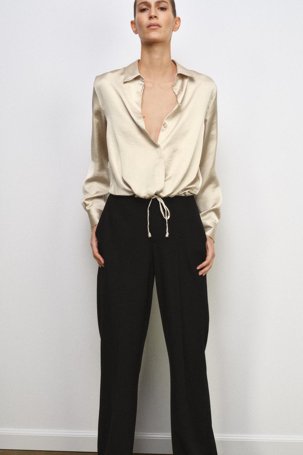 АТЛАСНАЯ РУБАШКА ZW WOMAN