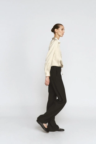 Атласная рубашка ZW WOMAN- Заказать в России