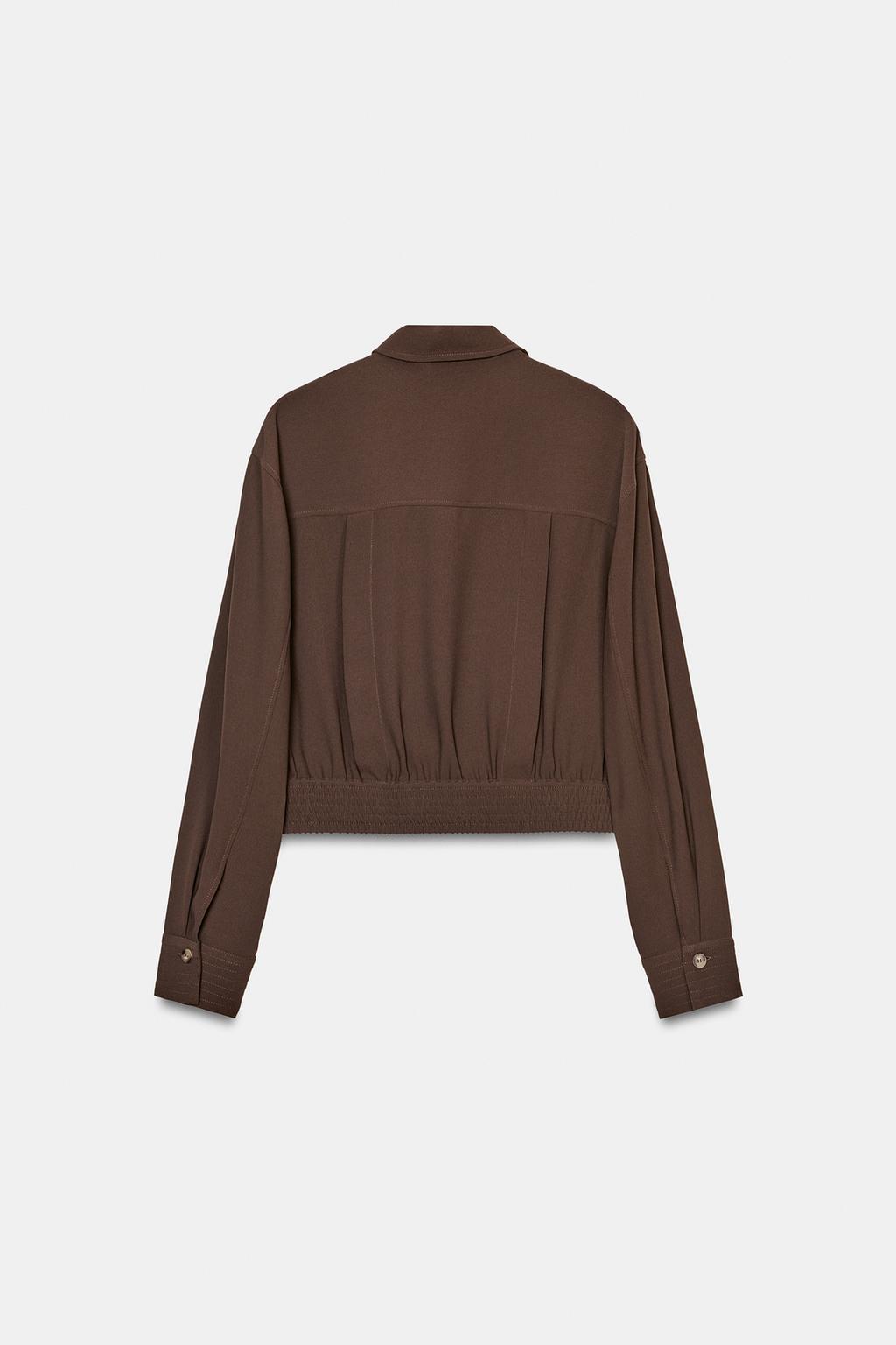 РУБАШКА C ХЛЯСТИКАМИ НА ПЛЕЧАХ