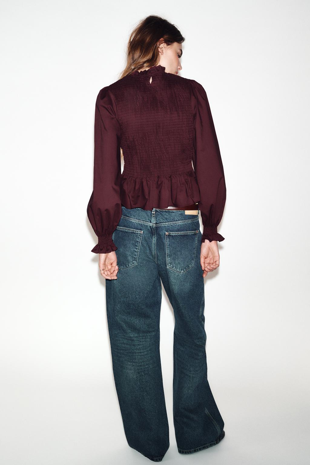 РУБАШКА С ЖАТЫМ ЭФФЕКТОМ