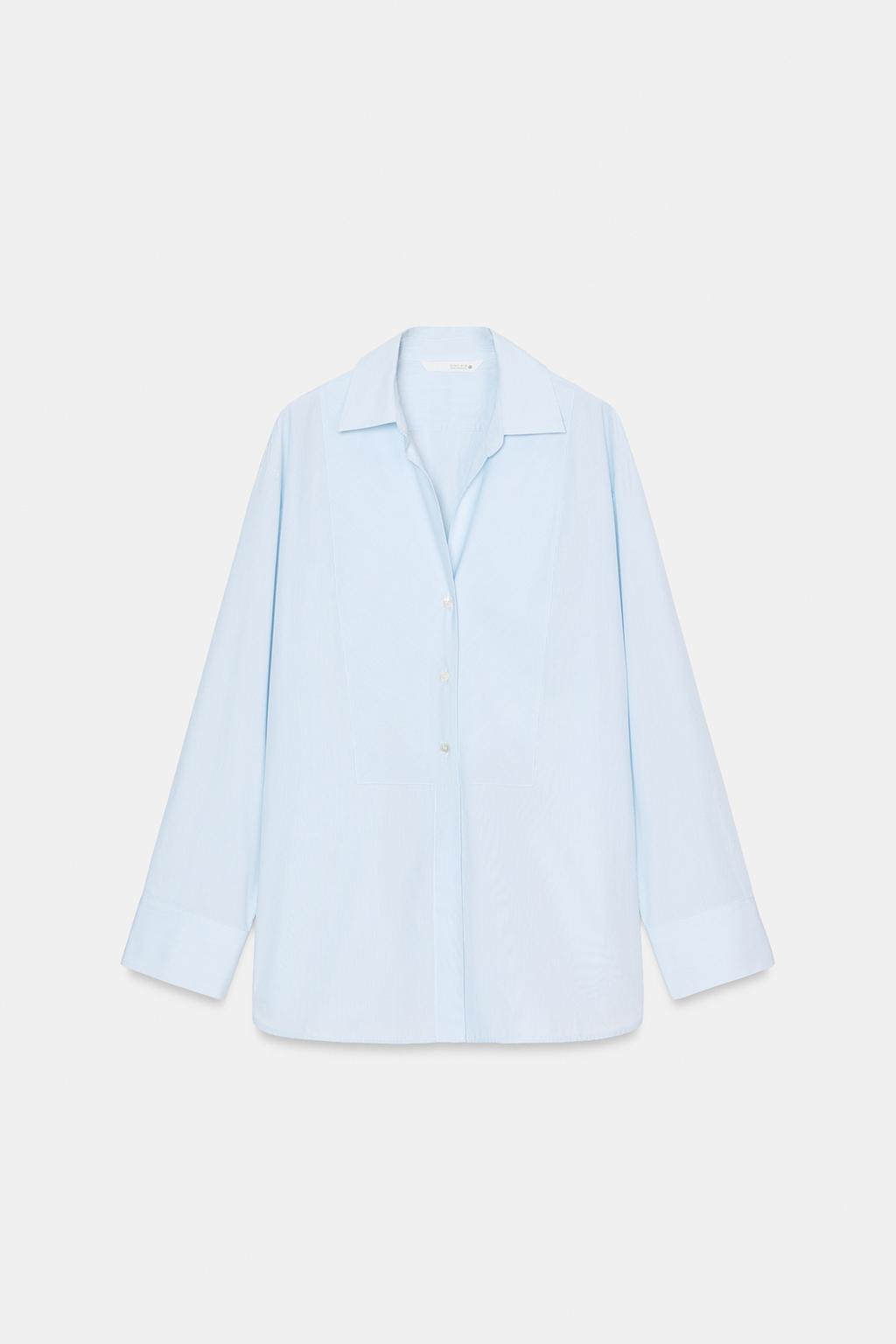 РУБАШКА ИЗ ПОПЛИНА ZW COLLECTION