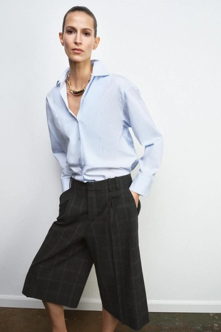 Рубашка из поплина ZW COLLECTION- Заказать в России