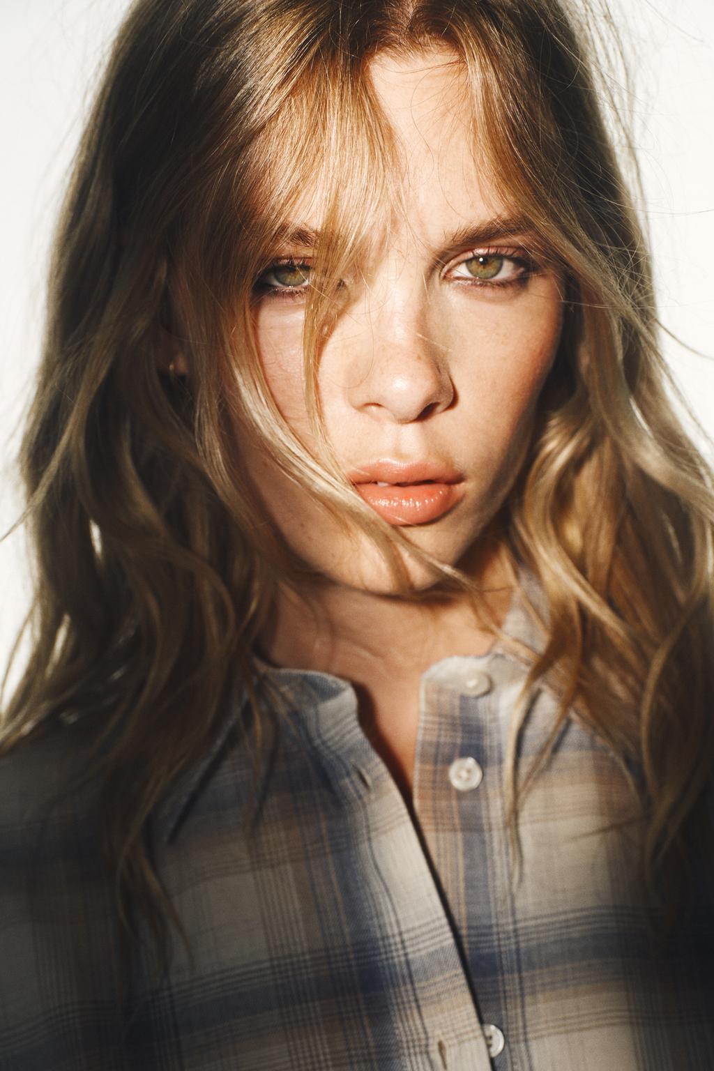 РУБАШКА ОВЕРСАЙЗ В КЛЕТКУ С КАРМАНОМ