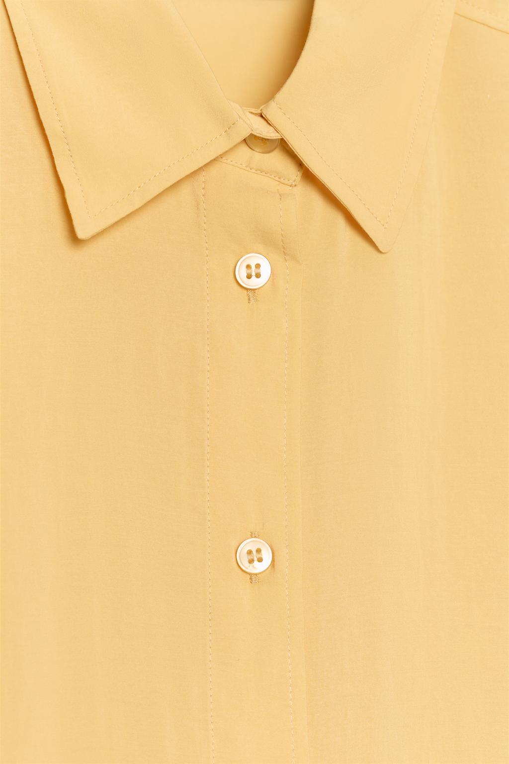 РУБАШКА OVERSIZE СТРУЯЩЕГОСЯ ПОКРОЯ