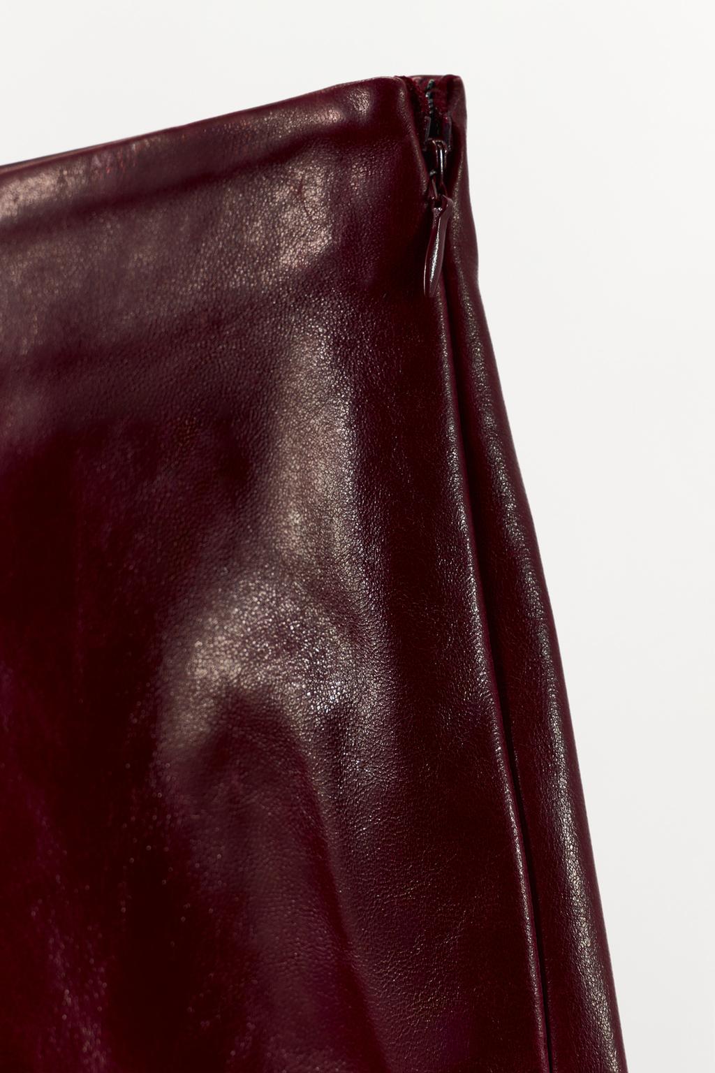 МИНИ-ШОРТЫ ИЗ 100% КОЖИ