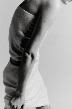 Вязаная юбка миди с кружевом и вышивкой- Заказать в России