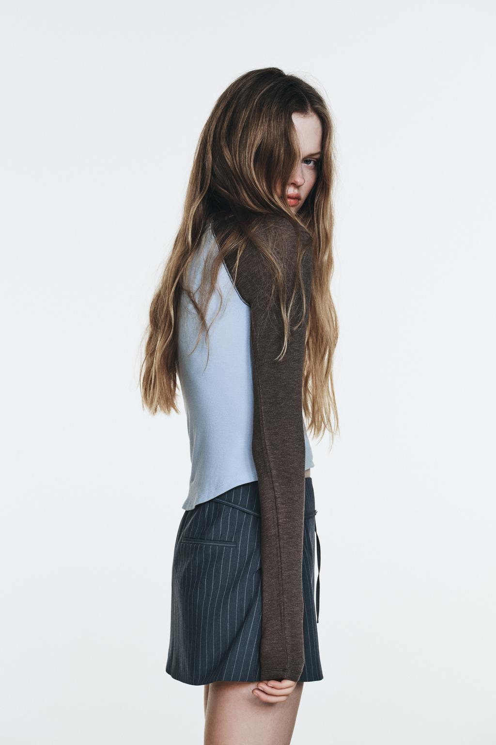 ЮБКА-ШОРТЫ С РЕМНЕМ