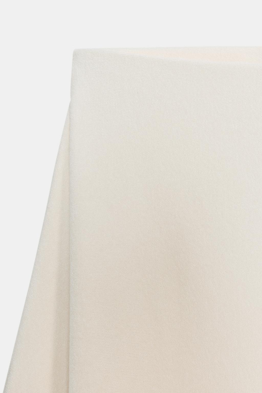 ЮБКА ИЗ МЯГКОЙ ТКАНИ