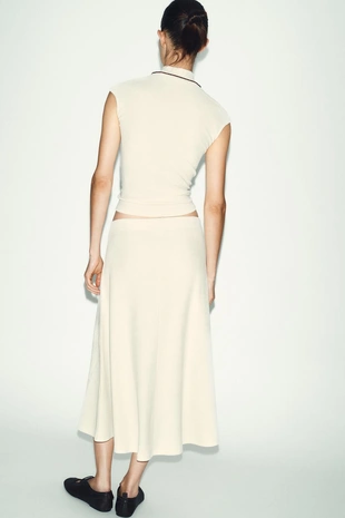 Юбка из мягкой ткани- Заказать в России