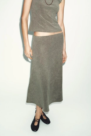 Юбка из мягкой ткани- Заказать в России