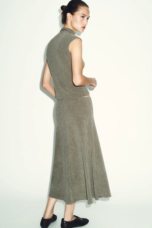 Юбка из мягкой ткани- Заказать в России