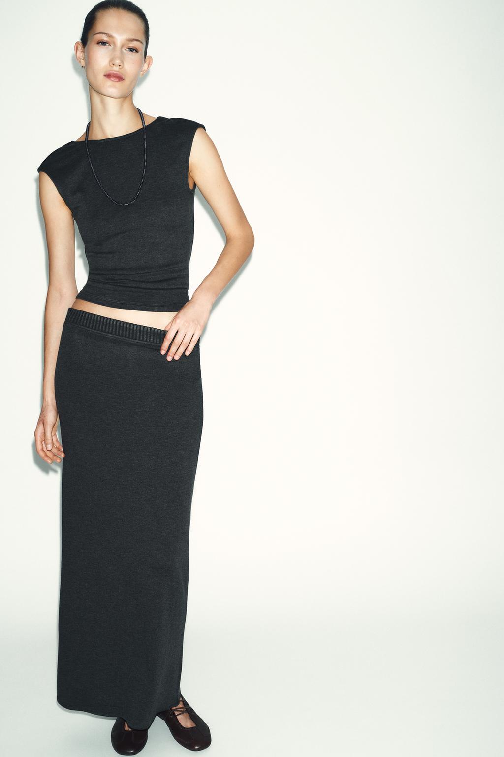 МЯГКАЯ ПРЯМАЯ ЮБКА