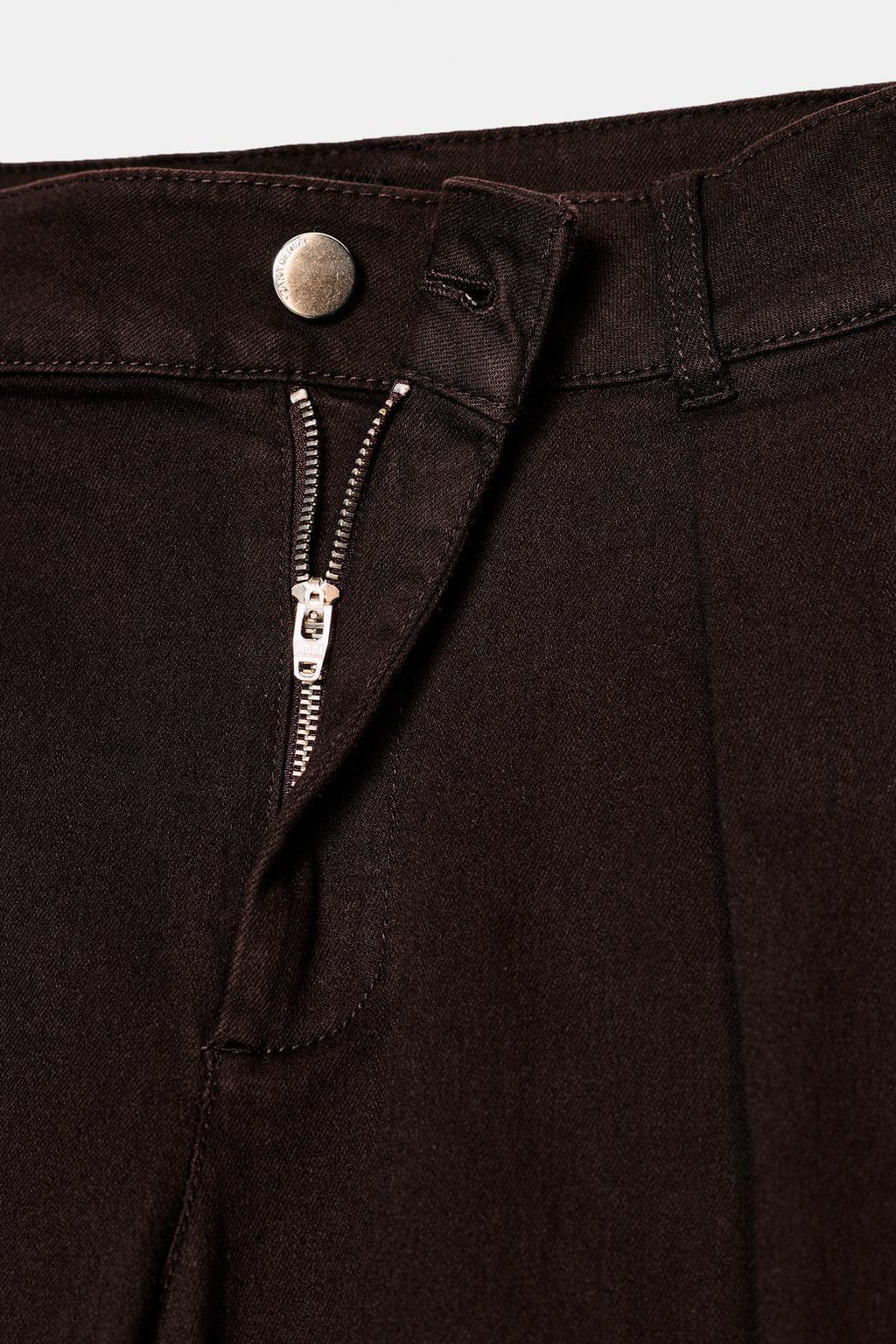 БРЮКИ BALLOON С ЗАЩИПАМИ