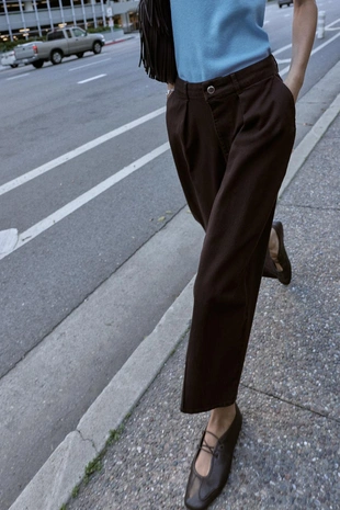 Брюки BALLOON с защипами- Заказать в России