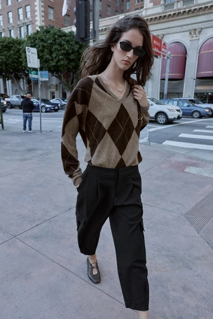 Брюки CARROT FIT карго- Заказать в России