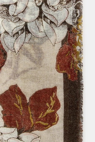 Шарф с цветочным принтом- Заказать в России