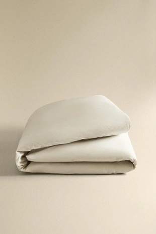 Покрывало из высококачественного хлопка перкаль ZARA X SOCIETY LIMONTA- Заказать в России