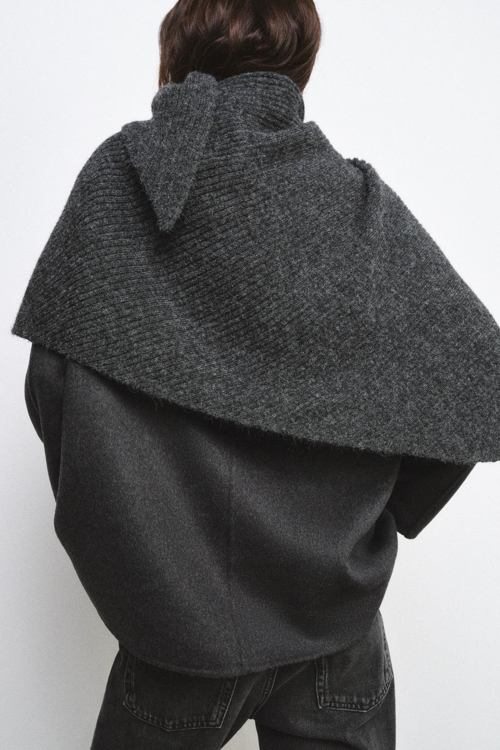 БЛЕЙЗЕР ИЗ СМЕСОВОЙ ШЕРСТИ С ПЛАТКОМ — ZW COLLECTION