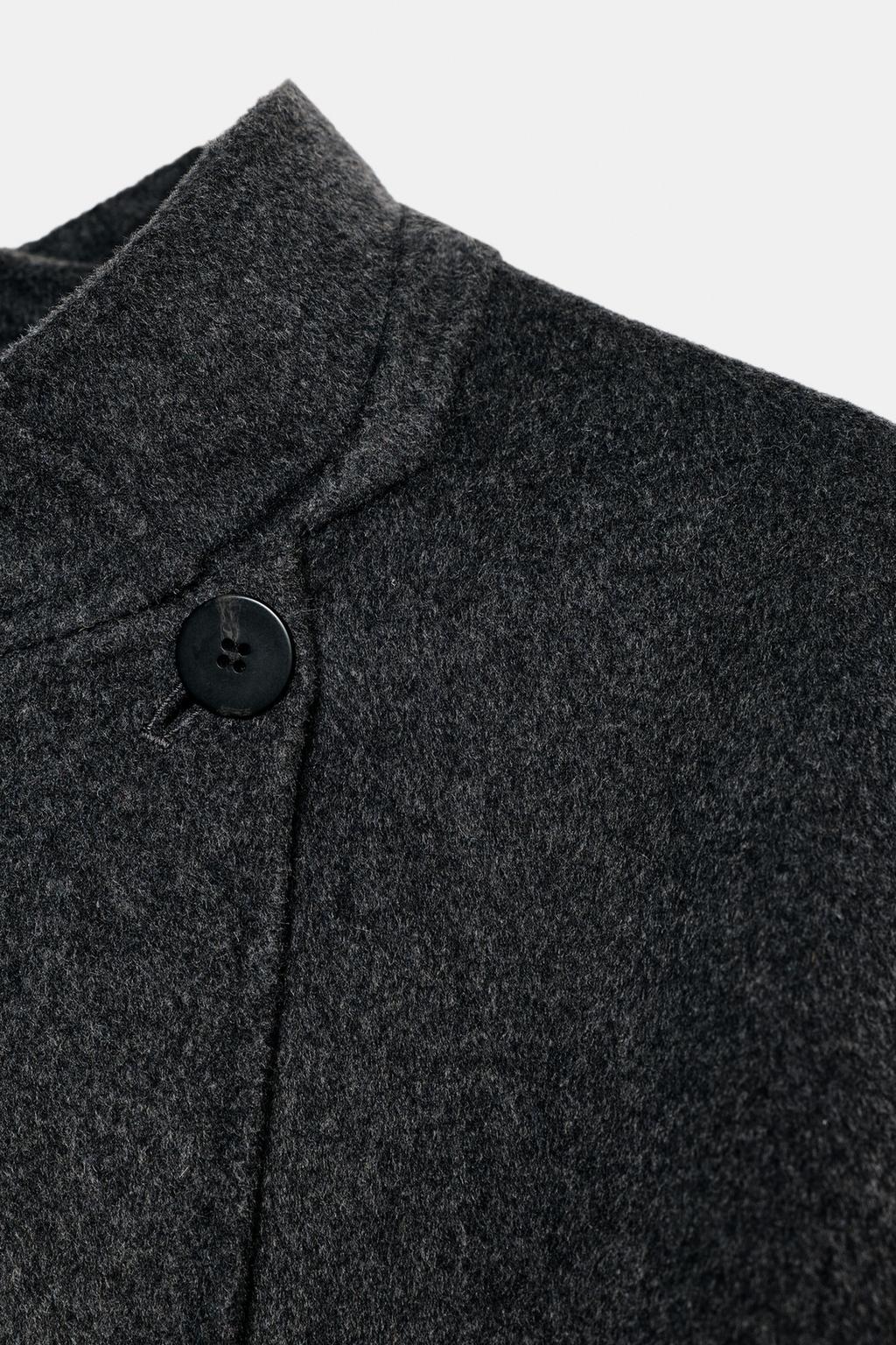 БЛЕЙЗЕР ИЗ СМЕСОВОЙ ШЕРСТИ С ПЛАТКОМ — ZW COLLECTION