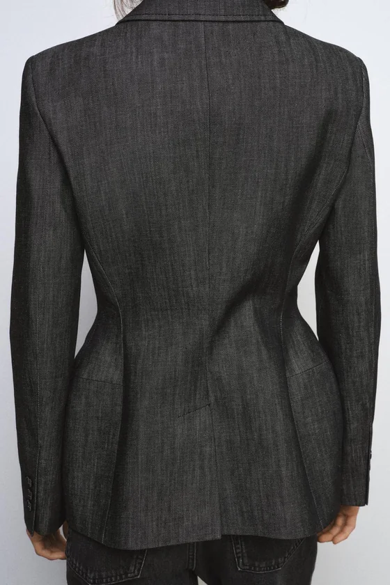 ДЖИНСОВЫЙ БЛЕЙЗЕР коллекция Zara «ZW»