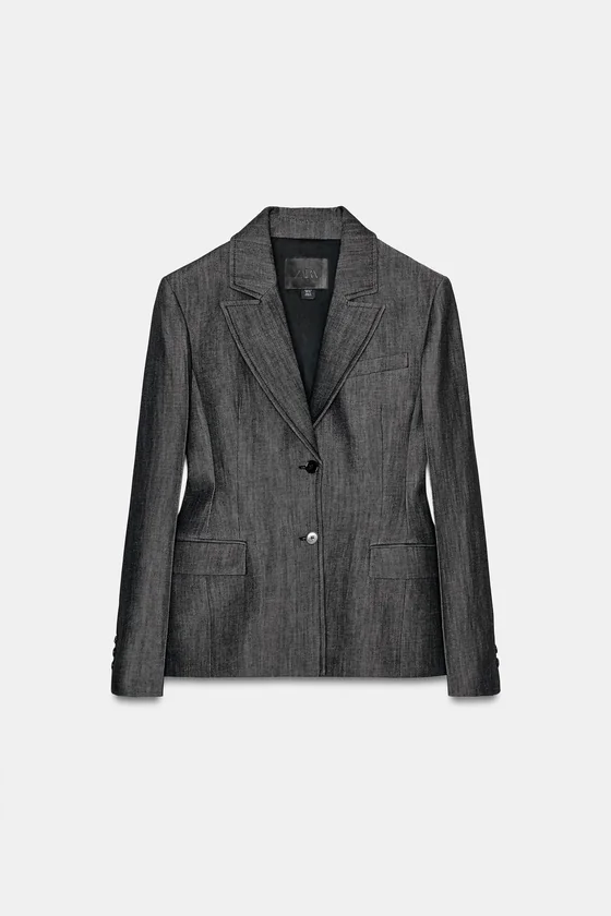 ДЖИНСОВЫЙ БЛЕЙЗЕР коллекция Zara «ZW»