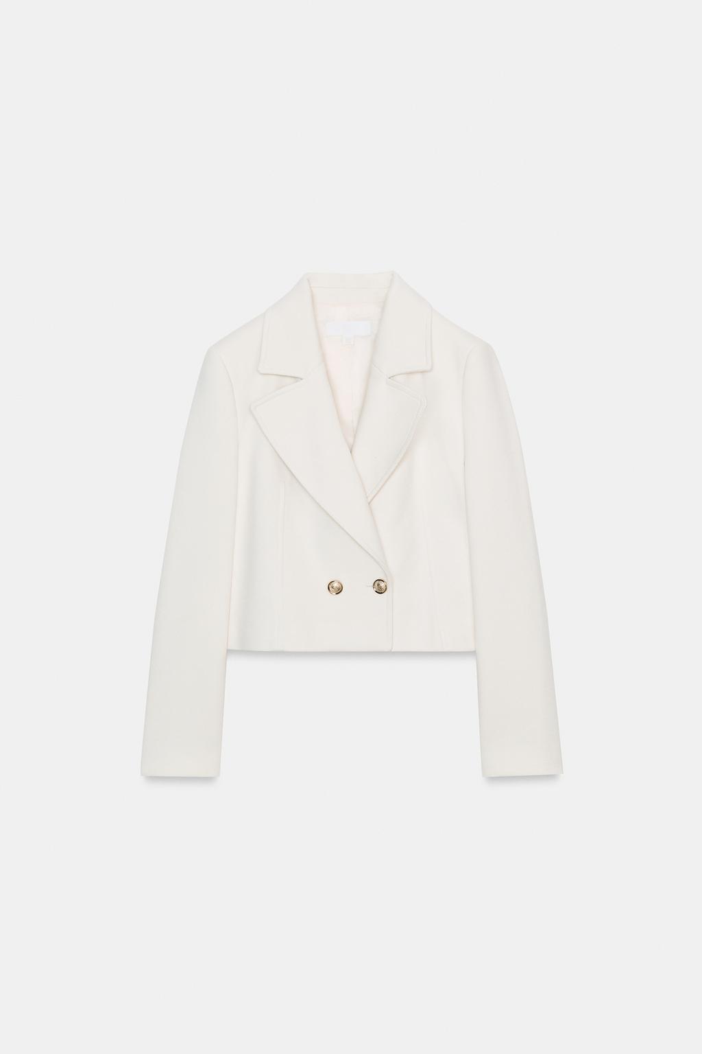 КОРОТКИЙ ДВУБОРТНЫЙ БЛЕЙЗЕР