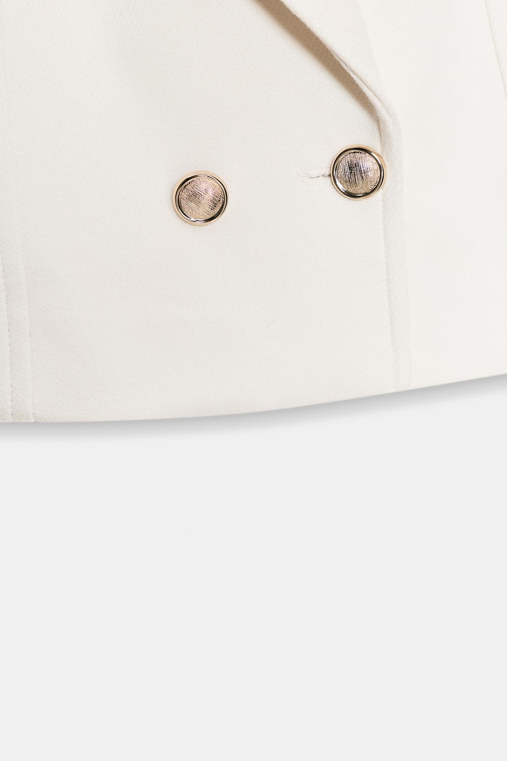 КОРОТКИЙ ДВУБОРТНЫЙ БЛЕЙЗЕР