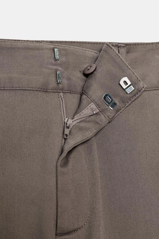 Брюки BARREL со средней посадкой- Заказать в России