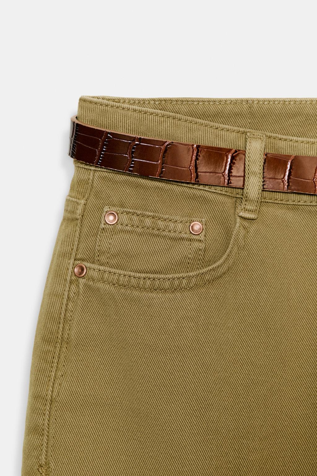 ДЖИНСЫ Z1975 WIDE LEG С ПОЯСОМ