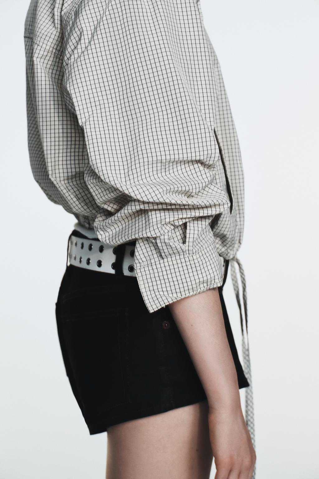 КУРТКА ИЗ НЕЙЛОНА В КЛЕТКУ