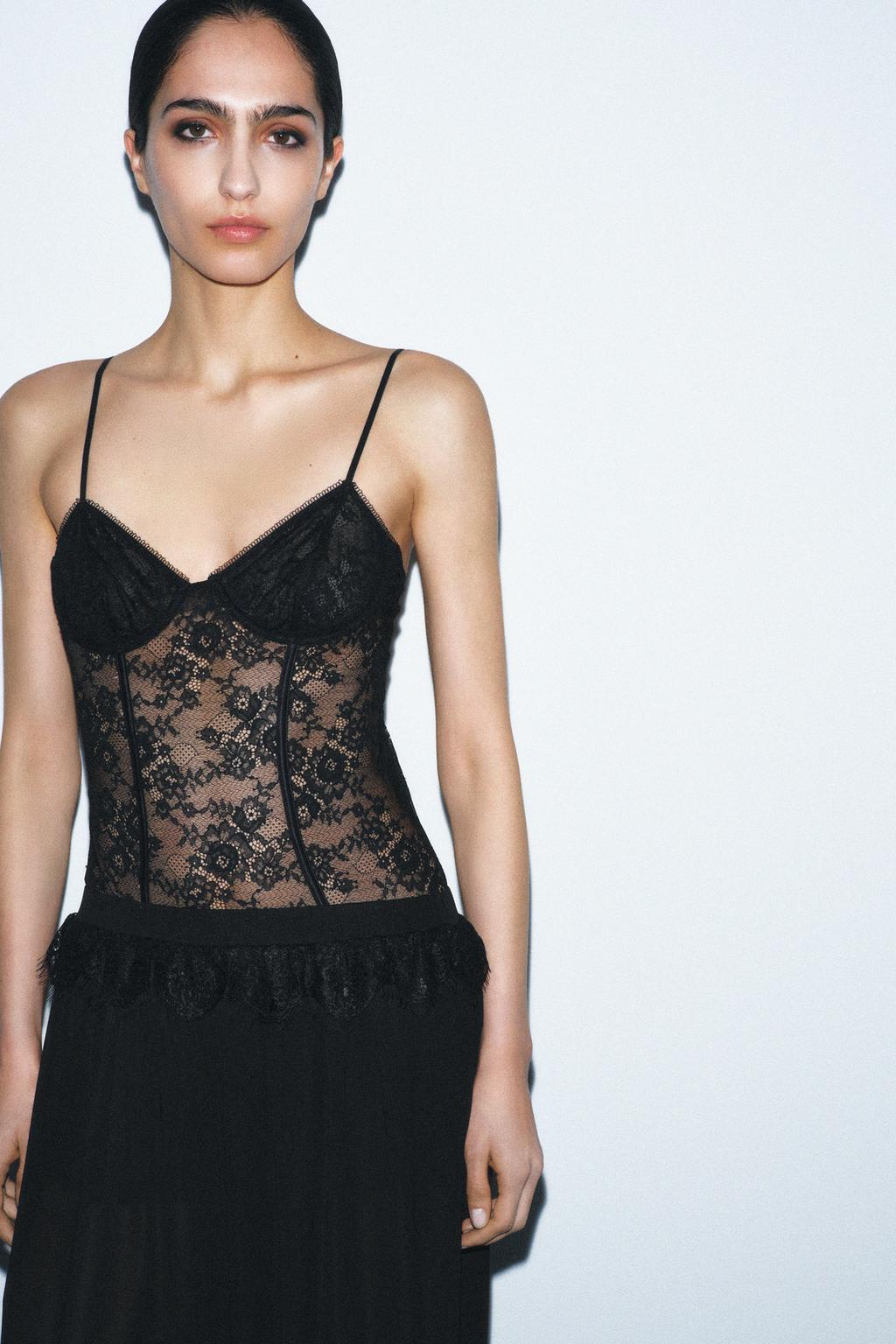 КРУЖЕВНОЕ БОДИ С ОТКРЫТОЙ СПИНОЙ