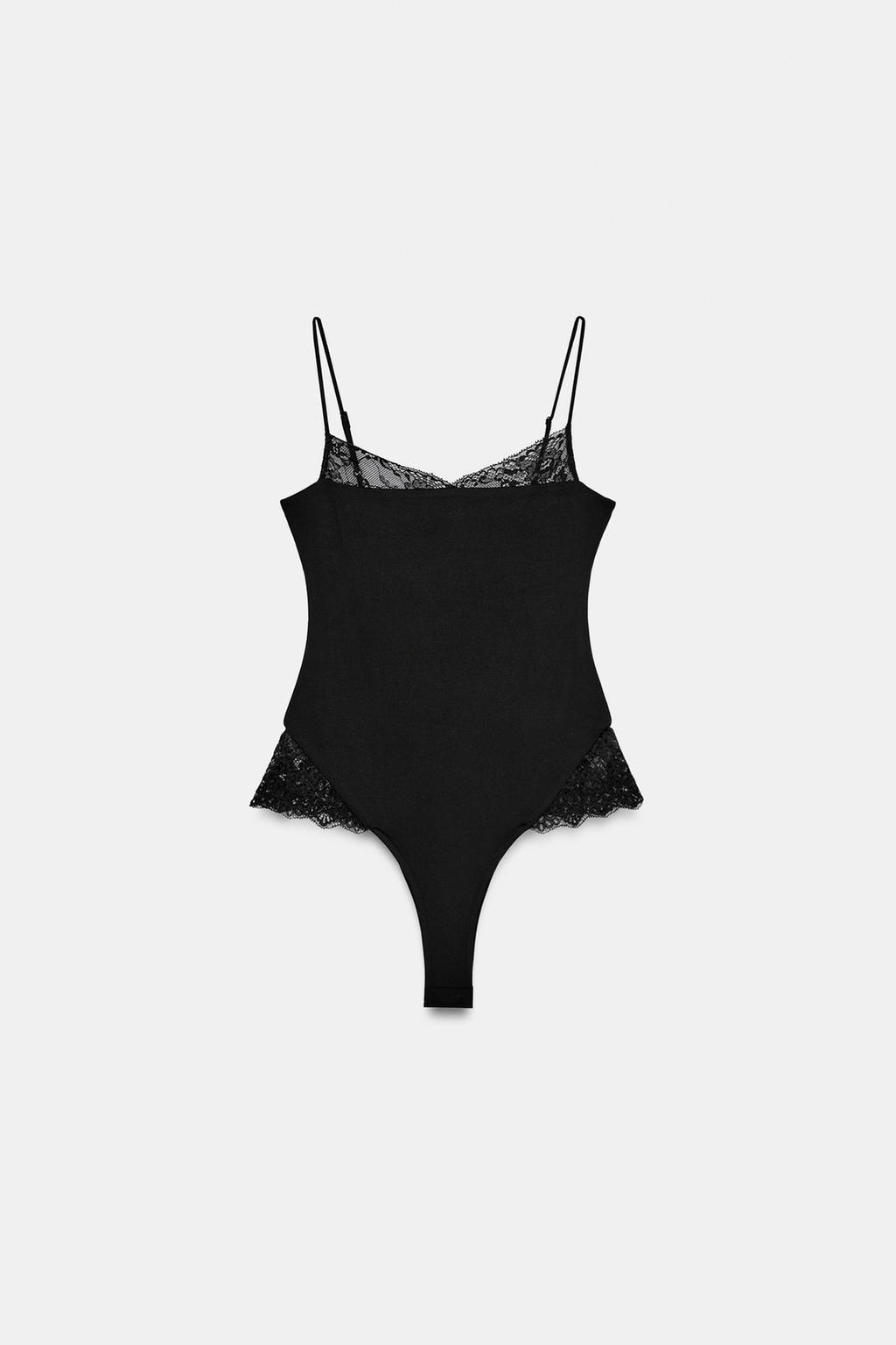 КРУЖЕВНОЕ БОДИ ИЗ ПОЛИАМИДА