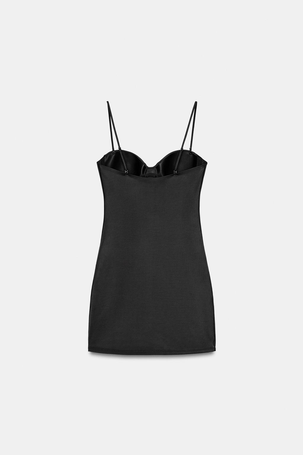 КОРОТКОЕ ПЛАТЬЕ ИЗ СМЕСОВОГО ПОЛИАМИДА