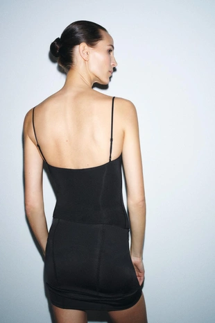 Боди из смесового полиамида с кружевом- Заказать в России